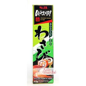 Asiamarche france Wasabi en tube S&B 43g