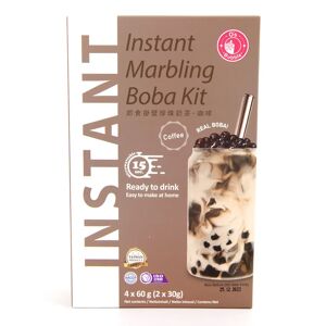 Asiamarche france Kit de 4 Bubble Tea au cafe 4x60g