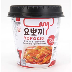 Asiamarche france Topokki en bol 140g Yoppoki Carton de 12 bols