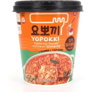 Asiamarche france Rapokki au KIMCHI bol XL de Ramen + Topokki 145g