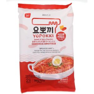 Asiamarche france Rapokki Ramen + Topokki / paquet de 2 portions 260g