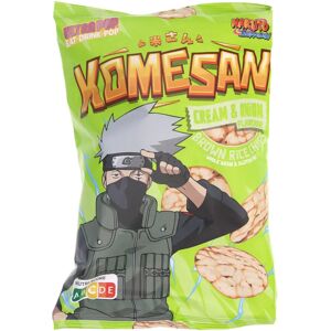 Asiamarche france Chips de riz soufflees au Fromage 60g Naruto Komesan Kakashi Sensei saveur Cream Onion