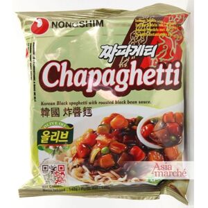 Asiamarche france Nouilles Coreennes Chapaghetti 140g Nongshim Carton de 20 paquets