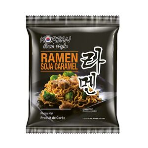 Asiamarche france Nouilles Ramen fraîches sauce soja caramel 170g Carton de 10 paquets