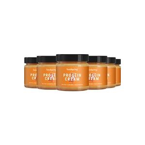 foodspring Pâte à Tartiner Protéinée   Pack de 6   Caramel Salé   Collation Protéinée   85% de Sucre en Moins   Sans Huile de Palme