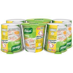 Bouillie de riz instantanée 100 % jasmin Knorr Cup (Congé) au Porc 32 g. x 6 pièces - Publicité