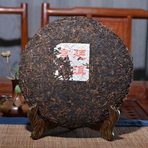 2002 Année Yunnan Bulang Mont. Gong Ting Pu-erh Golden Buds Pu er Puer Thé Mûr 357g