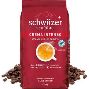 Schwiizer Schüumli Crema Intenso - Schwiizer Schüumli - 1000g. café en grains