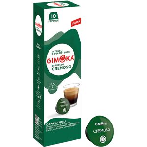 Gimoka Cremoso pour Caffitaly. 10 Capsules - Publicité