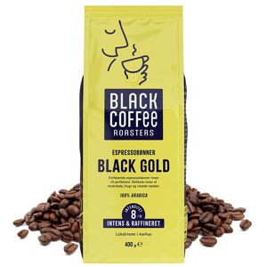 Espresso Black Gold - Black Coffee Roasters - 400 g. café en grains - Publicité