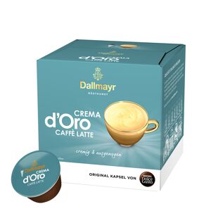 Nescafé Dallmayr Caffé Latte Crema D'Oro pour Dolce Gusto. 16 Capsules - Publicité