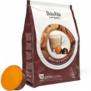 Dolce Gusto Dolce Vita Biscottone pour Dolce Gusto. 16 Capsules