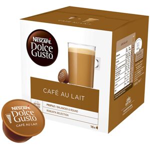 Dolce Gusto Nescafé Café Au Lait pour Dolce Gusto. 16 Capsules