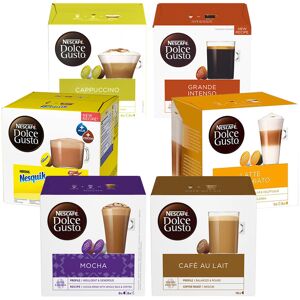 Dolce Gusto Nescafé pack familial  pour Dolce Gusto. 96 Capsules