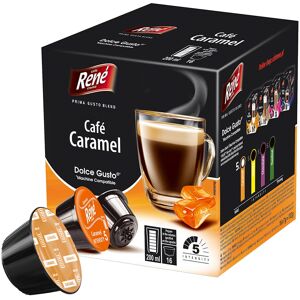 Café René Caramel Café pour Dolce Gusto. 16 Capsules - Publicité