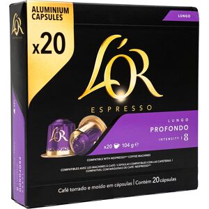 L'OR Lungo Profondo XL pour Nespresso. 20 Capsules - Publicité