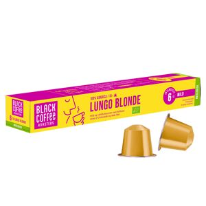 Black Coffee Roasters Lungo Blonde pour Nespresso. 10 Capsules - Publicité