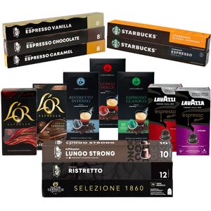 Nespresso Bestsellers Coffret de Démarrage pour Nespresso. 150 Capsules