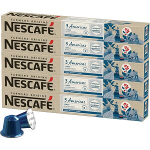 Nespresso Nescafé 3 Americas Lungo pour Nespresso. 50 Capsules