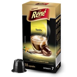 Nespresso Café René Vanilla pour Nespresso. 10 Capsules