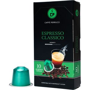 Nespresso Caffé Perrucci Espresso Classico pour Nespresso. 10 Capsules