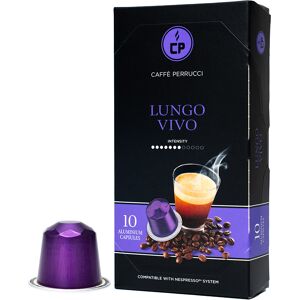 Nespresso Caffé Perrucci Lungo Vivo pour Nespresso. 10 Capsules