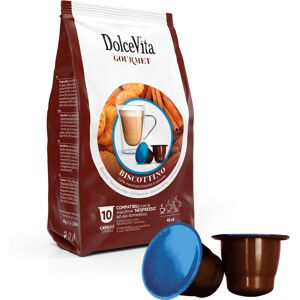 Nespresso Dolce Vita Biscottino pour Nespresso. 10 Capsules