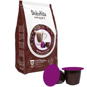 Nespresso Dolce Vita mokaccino pour Nespresso. 10 Capsules