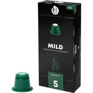 Nespresso Kaffekapslen Mild pour Nespresso. 10 Capsules