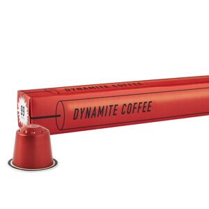 Nespresso Kaffekapslen Dynamite Coffee pour Nespresso. 10 Capsules