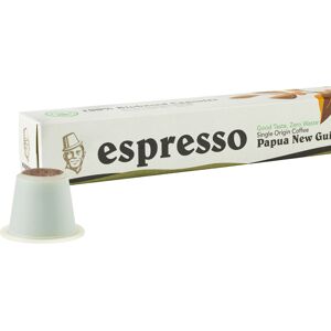 Nespresso Kaffekapslen Espresso Papua New Guinea pour Nespresso. 10 Capsules