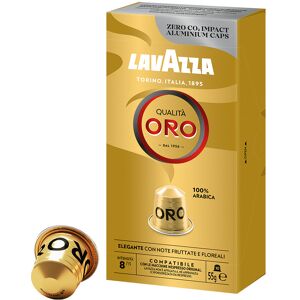 Lavazza Qualitá Oro pour Nespresso. 10 Capsules - Publicité