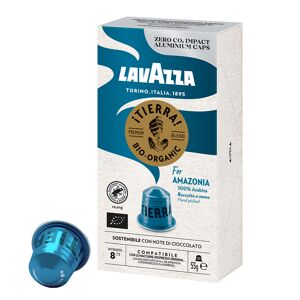 Lavazza Tierra for Amazonia  pour Nespresso. 10 Capsules - Publicité