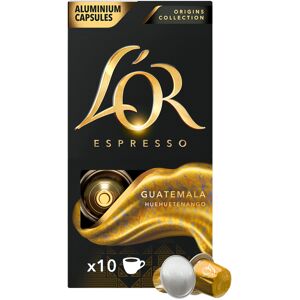 Nespresso L'OR Guatemala pour Nespresso. 10 Capsules