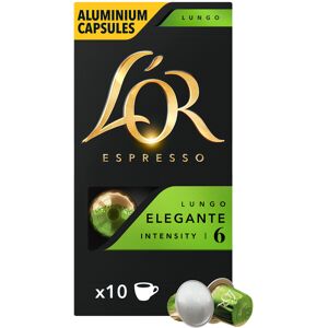 L'OR Lungo Elegante pour Nespresso. 10 Capsules - Publicité