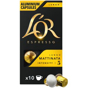 L'OR Lungo Mattinata pour Nespresso. 10 Capsules - Publicité