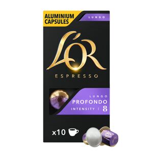 L'OR Lungo Profondo pour Nespresso. 10 Capsules - Publicité