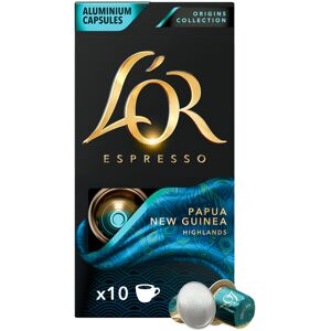 L'OR Papua New Guinea pour Nespresso. 10 Capsules - Publicité