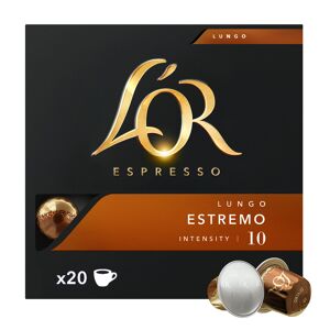 L'OR Lungo Estremo XL pour Nespresso. 20 Capsules - Publicité