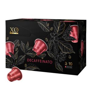 Nespresso XO Noir Décaféiné pour Nespresso. 30 Capsules