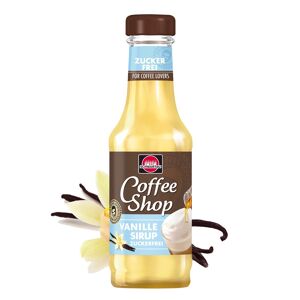 Vanille sans sucre - sirop de café - 20 cl. - Coffee Shop - Publicité