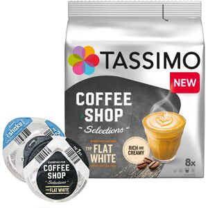 Coffee Shop Selections Flat White pour Tassimo. 16 Capsules - Publicité