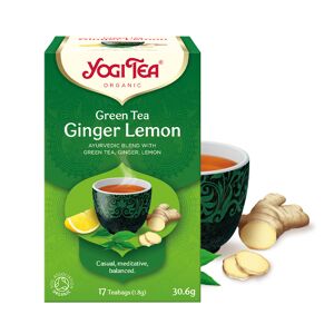 Yogi Tea Green Tea Ginger Lemon - 17 sachets de thé - Publicité