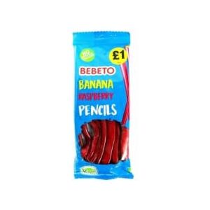 DhaBebeto Lot de 4 crayons banane et framboise 12 x 160 g - Publicité