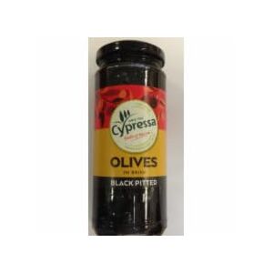 DhaCypressa Olives noires dénoyautées 6 x 340 g - Publicité