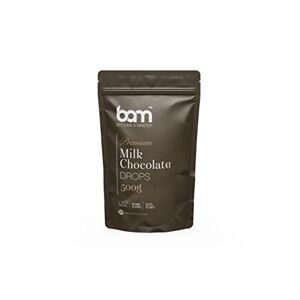 BAM Premium Milk Chocolate Drops, Callets, Chips for Melting, Home and Pro Baking, 500 grammes - Publicité