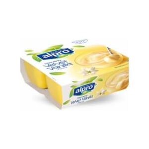 DhaAlpro Simply Vanilla Dessert Pack 1 x 125 g - Publicité