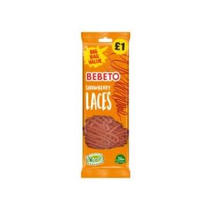 DhaBebeto Lot de 4 lacets à la fraise 12 x 160 g - Publicité