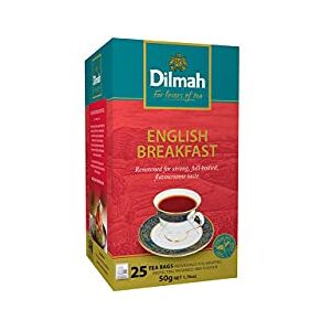 Dilmah English Breakfast Tea 25 Tea Bags Net Wt 50 G. by Srilanka - Publicité