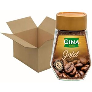 Gina Gold Oploskoffie 6x200 gram - Publicité